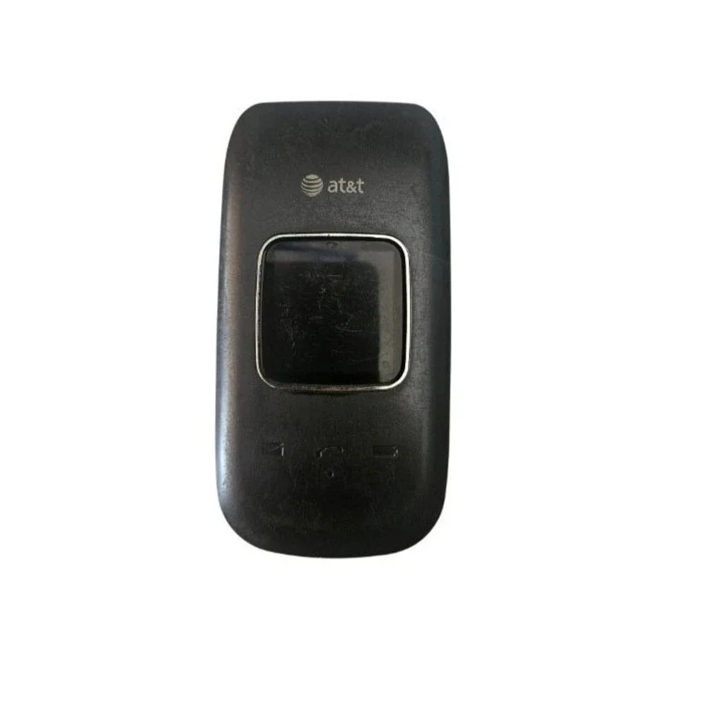Pantech Breeze IV P2050 AT&T Flip Phone Black Basic Cell Tested